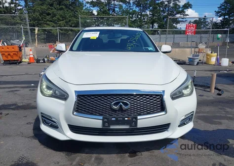 2017 Infiniti Q50 3.0T Red Sport 400/3.0T Signature Edition from USA, damaged, VIN JN1FV7AR2HM870101